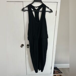 Racer back cotton Helmut Lang dress